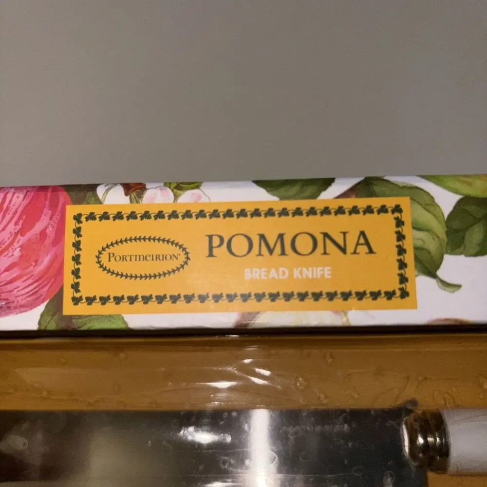 PORTMEIRION Pomona Bread Knife ~ 13 1/4